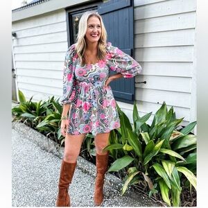 Smith &‎ Quinn | Beatrice Carnaby Street Crush Dress Sz L